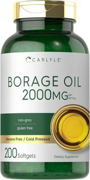 Домішка преміумкласу олія бурачника Carlyle Borage Oil 200 капсул 2799137168 фото