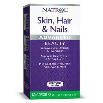 Витамины Natrol Skin Hair & Nails 60 капсул (4384303031) 1437160236 фото