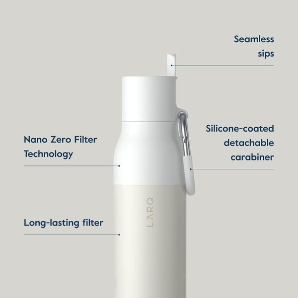 Фляга для воды премиум-класса LARQ Bottle Filtered White 739 мл 43819538443 фото