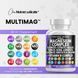 Премиальная добавка комплекс магния Clean Nutraceuticals Magnesium Complex 2285mg with Glycinate Citrate Malate Oxide Taurate Aspartate Gluconate Orotate & Mag Chloride, Zinc Copper Manganese Vitamin C B1 B2 B6 B12 60 капсул 4384305934 фото 6