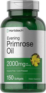Домішка преміумкласу олива примули вечірньої Horb&auml;ach Evening Primrose Oil 150 капсул 2486325685 фото