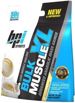 Гейнер BPI Sports Bulk Muscle XL 6800 г Ваниль (4384302736) 1437159902 фото