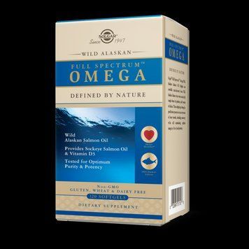 Специальный продукт Solgar Full Spectrum Omega Wild Alaskan Salmon Oil 120 капсул (4384302837) 1437160002 фото