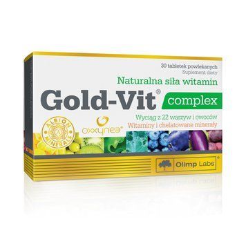 Вітаміни Olimp Sport Nutrition Gold Vit Complex 30 капсул (4384301870) 1437158998 фото