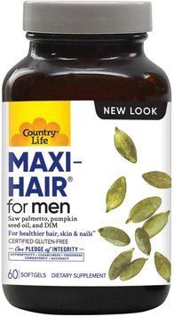 Country Life Maxi-Hair for Men 60 капсул (4384304010) 1546834162 фото