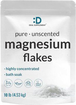 Магниевые хлопья без запаха премиум-класса Deal Supplement Unscented Magnesium Flakes 4530 г 2394217253 фото