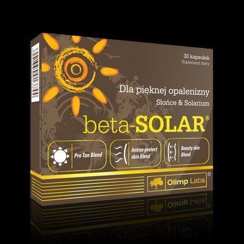 Спеціальний продукт Olimp Beta Solar 30 капсул (4384301874) 1437158999 фото