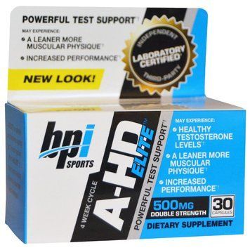 Тестостероновый бустер BPI Sports A-HD Elite 30 капсул (4384302738) 1437159903 фото