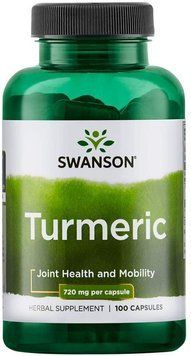 Спеціальний продукт Swanson Full Spectrum Turmeric 100 капсул (4384302939) 1437160147 фото