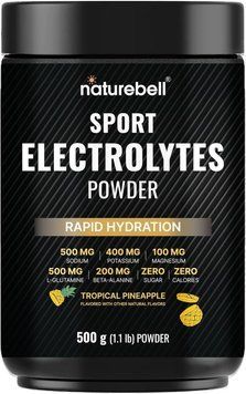 Домішка преміумкласу для щоденної гідратації NatureBell Sport Electrolytes Powder No Sugars 500 г 2815758372 фото