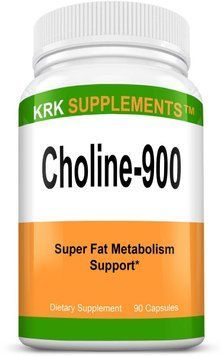 Спеціальний продукт KRK Supplements Choline Bitartrate 900mg 100 капсул (4384301735) 1060003073 фото