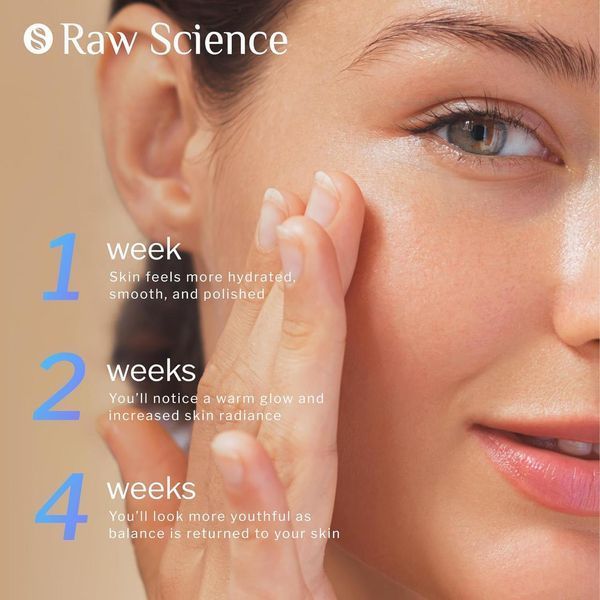 Антивозрастной увлажняющий крем Raw Science Collagen Retinol 50 мл 4384306326 фото