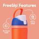 Фляга для воды премиум-класса Owala FreeSip Insulated Stainless Steel Water Bottl Blue Citrus 475 мл 2955173845 фото 4