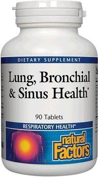 Natural Factors Lung Bronchial Sinus Health 90 таблеток (4384303810) 1491169497 фото