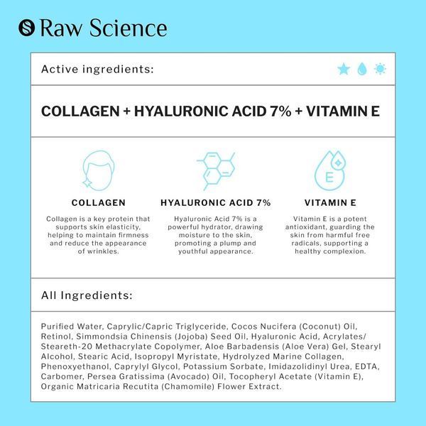 Антивозрастной увлажняющий крем Raw Science Men's Face Cream 50 мл 4384306327 фото