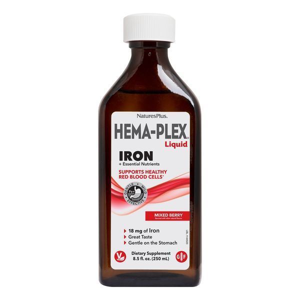 NaturesPlus Hema-Plex Iron Liquid 250 мл (4384304273) 4384304273 фото