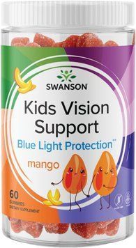 Лютеин и зеаксантин Swanson Kids Vision Support 60 таблеток 2058331818 фото