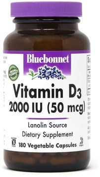 Вітаміни Bluebonnet Nutrition Vitamin D3 2000 IU 180 капсул (4384302941) 1437160149 фото