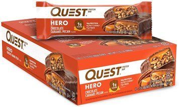 Протеїновий батончик Quest Nutrition Quest HERO bars 60 г шоколад-карамель (4384300830) 1437158414 фото