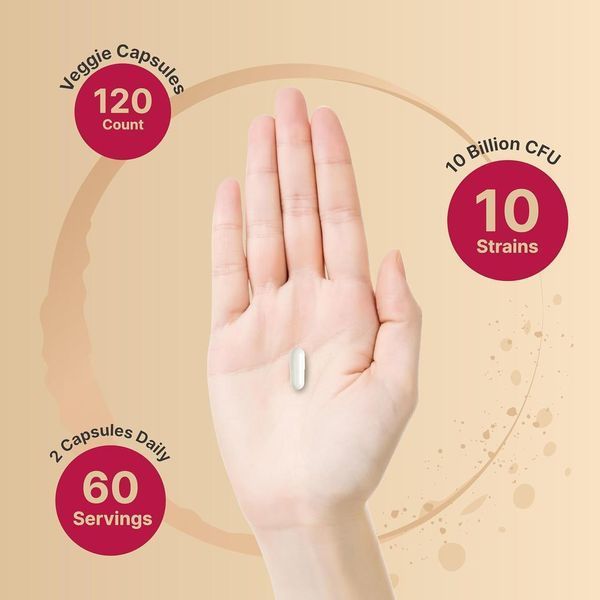 Добавка премиум-класса природные вагинальные пробиотики NatureBell Vaginal Probiotics 10 Billion CFU 120 капсул 4384307693 фото