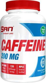 Передтренувальний комплекс SAN Caffeine 120 таблеток (4384301330) 4384301330 фото