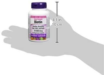 Витамины Webber Naturals Biotin 45 капсул (4384303462) 4384303462 фото