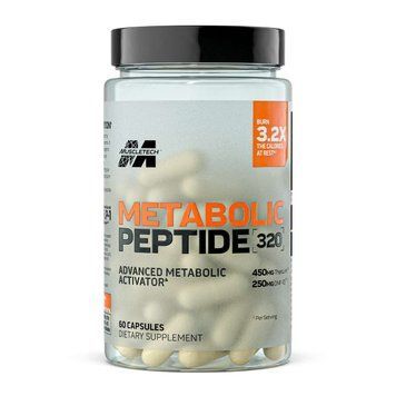 Домішка преміумкласу для активації метаболізму MuscleTech Metabolic Peptide 320 60 капсул 43819538310 фото