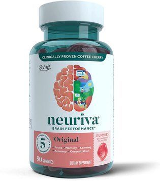Schiff Neuriva Brain Performance Original Strawberry 50 таблеток (4384303762) 1484204165 фото