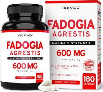 Добавка преміум-класу екстракт фадогія агрестис Dorado Nutrition Fadogia Agrestis 600mg Extract 180 капсул 43819538187 фото