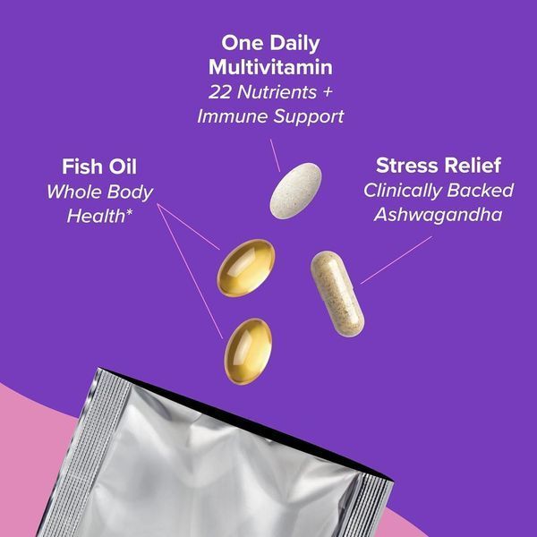 Добавка премиум-класса борьба со стрессом и производство энергии GNC Women's Stress Relief Vitapak Program 30 пакетов 2834329264 фото
