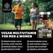 Добавка премиум-класса мультивитамины на растительной основе Number One Nutrition Vegan Multivitamins 90 таблеток 4384308702 фото 3