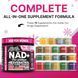 Домішка преміумкласу для клітинної енергії Clean Nutraceuticals NAD+ Resveratrol 90 капсул 4382335843 фото 2