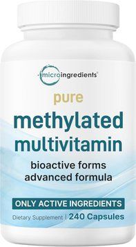 Домішка преміумкласу метилований мультивітамінний комплекс Micro Ingredients Methylated Multivitamin 240 капсул 2745385926 фото