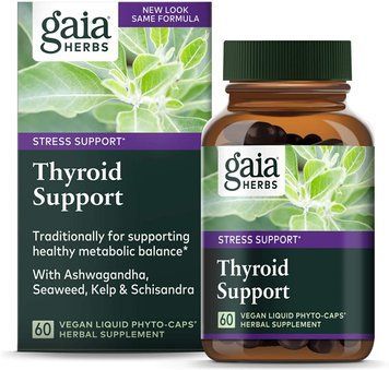 Спеціальний продукт Gaia Herbs Thyroid Support 60 капсул (4384304367) 1684742046 фото