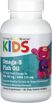 Oslomega Norwegian Kids Omega-3 Fish Oil 60 кап (4384303968) 1526902614 фото