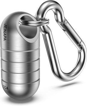 Преміальний контейнер для таблеток Jeinapa Small Pill Holder Keychain Medium Style 2061512092 фото
