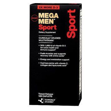 Витамины GNC Mega Men Sport 180 таблеток (4384302545) 1437159676 фото
