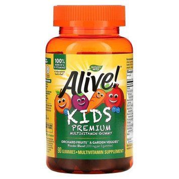 Nature's Way Alive Kids Premium Multivitamin 90 таблеток (4384304167) 1589283462 фото