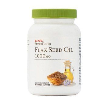 Спеціальний продукт GNC Flax Seed Oil 90 капсул (4384303357) 1437160648 фото