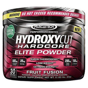 Жиросжигатель Muscletech Hydroxycut Hardcore Elite Powder 83 г Фруктовый пунш (4384301059) 4384301059 фото
