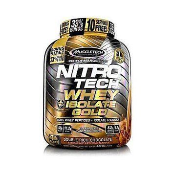 Протеїн MuscleTech Nitro-Tech Plus Isolate Gold 1810 р Шоколад (4384300940) 1059999992 фото