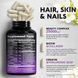 Комплекс для волос, кожи и ногтей Nutra Harmony Biotin Collagen Keratin Hyaluronic Acid 60 капсул 4384306014 фото 2