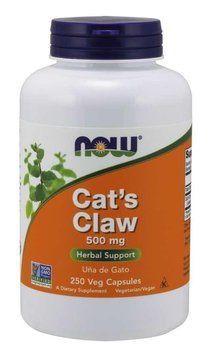 Спеціальний продукт NOW Cat's Claw 500 mg Veg Capsules 250 капсул (4384302679) 1437159844 фото