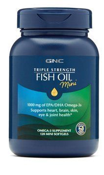 Спеціальний продукт GNC Triple Strength Fish Oil Mini 120 капсул (4384303390) 1437160681 фото