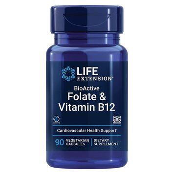 Life Extension Folate & Vitamin B12 90 капсул (4384304302) 1684741456 фото