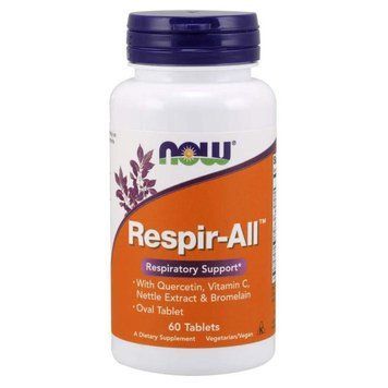 Спеціальний продукт NOW Respir-All Tablets 60 таблеток (4384301230) 1437158625 фото