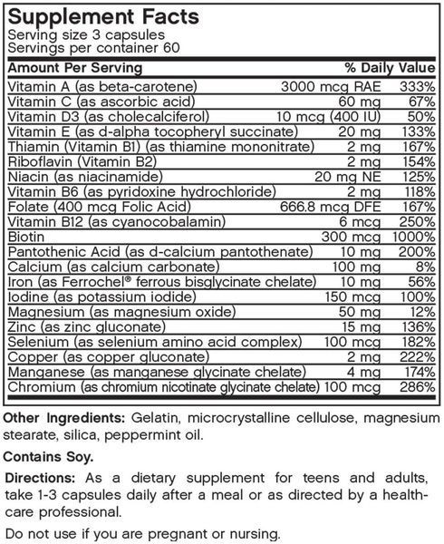 FutureBiotics M.V. Teen 180 капсул (4384303952) 1526902598 фото