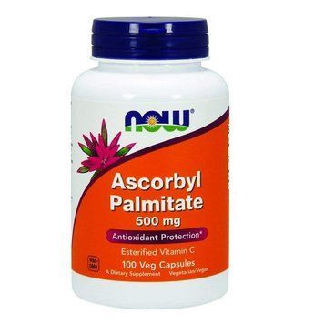 Вітаміни NOW Ascorbyl Palmitate 500 mg Veg Capsules 100 капсул (4384301143) 1437158593 фото