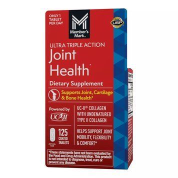Підтримка здоров'я суглобів, хрящів і кісток Member's Mark Ultra Triple Action Joint Health 125 таблеток 2090297877 фото