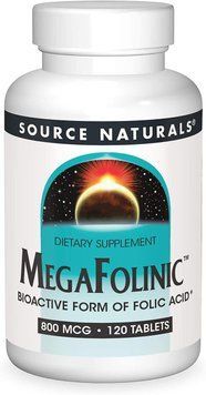 Source Naturals MegaFolinic 120 таблеток 1862726683 фото